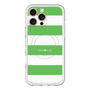 スリムプロテクションプレミアムケース with MagSafe［ Big Border - Green ］