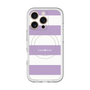 スリムプロテクションプレミアムケース with MagSafe［ Big Border - Purple ］