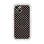 スリムプロテクションプレミアムケース with MagSafe［ Small Dot - Black ］