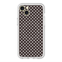 スリムプロテクションプレミアムケース with MagSafe［ Small Dot - Black ］
