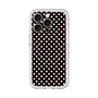 スリムプロテクションプレミアムケース with MagSafe［ Small Dot - Black ］