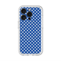 スリムプロテクションプレミアムケース with MagSafe［ Small Dot - Blue ］