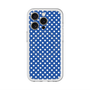 スリムプロテクションプレミアムケース with MagSafe［ Small Dot - Blue ］