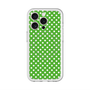 スリムプロテクションプレミアムケース with MagSafe［ Small Dot - Green ］