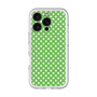 スリムプロテクションプレミアムケース with MagSafe［ Small Dot - Green ］