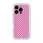 スリムプロテクションプレミアムケース with MagSafe［ Small Dot - Pink ］