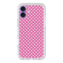 スリムプロテクションプレミアムケース with MagSafe［ Small Dot - Pink ］