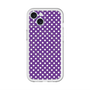 スリムプロテクションプレミアムケース with MagSafe［ Small Dot - Purple ］