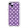 スリムプロテクションプレミアムケース with MagSafe［ Small Dot - Purple ］