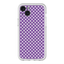 スリムプロテクションプレミアムケース with MagSafe［ Small Dot - Purple ］