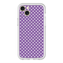 スリムプロテクションプレミアムケース with MagSafe［ Small Dot - Purple ］