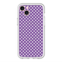 スリムプロテクションプレミアムケース with MagSafe［ Small Dot - Purple ］