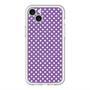 スリムプロテクションプレミアムケース with MagSafe［ Small Dot - Purple ］