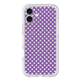 スリムプロテクションプレミアムケース with MagSafe［ Small Dot - Purple ］