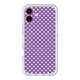 スリムプロテクションプレミアムケース with MagSafe［ Small Dot - Purple ］