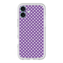 スリムプロテクションプレミアムケース with MagSafe［ Small Dot - Purple ］