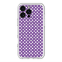 スリムプロテクションプレミアムケース with MagSafe［ Small Dot - Purple ］