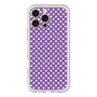 スリムプロテクションプレミアムケース with MagSafe［ Small Dot - Purple ］