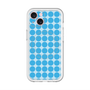 スリムプロテクションプレミアムケース with MagSafe［ Big Dot - Blue ］