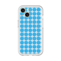 スリムプロテクションプレミアムケース with MagSafe［ Big Dot - Blue ］