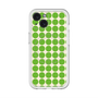 スリムプロテクションプレミアムケース with MagSafe［ Big Dot - Green ］