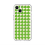 スリムプロテクションプレミアムケース with MagSafe［ Big Dot - Green ］