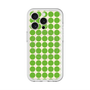 スリムプロテクションプレミアムケース with MagSafe［ Big Dot - Green ］