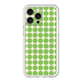 スリムプロテクションプレミアムケース with MagSafe［ Big Dot - Green ］