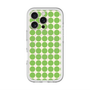 スリムプロテクションプレミアムケース with MagSafe［ Big Dot - Green ］