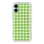 スリムプロテクションプレミアムケース with MagSafe［ Big Dot - Green ］