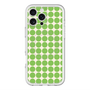 スリムプロテクションプレミアムケース with MagSafe［ Big Dot - Green ］