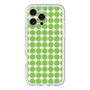 スリムプロテクションプレミアムケース with MagSafe［ Big Dot - Green ］