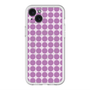 スリムプロテクションプレミアムケース with MagSafe［ Big Dot - Purple ］