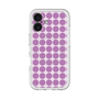 スリムプロテクションプレミアムケース with MagSafe［ Big Dot - Purple ］