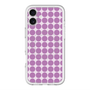 スリムプロテクションプレミアムケース with MagSafe［ Big Dot - Purple ］
