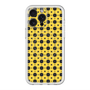 スリムプロテクションプレミアムケース with MagSafe［ Shower Dot - Yellow ］