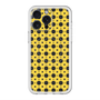 スリムプロテクションプレミアムケース with MagSafe［ Shower Dot - Yellow ］