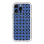 スリムプロテクションプレミアムケース with MagSafe［ Shower Dot - Blue ］