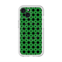 スリムプロテクションプレミアムケース with MagSafe［ Shower Dot - Green ］