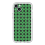 スリムプロテクションプレミアムケース with MagSafe［ Shower Dot - Green ］