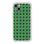 スリムプロテクションプレミアムケース with MagSafe［ Shower Dot - Green ］