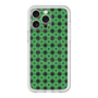 スリムプロテクションプレミアムケース with MagSafe［ Shower Dot - Green ］
