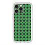 スリムプロテクションプレミアムケース with MagSafe［ Shower Dot - Green ］