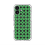 スリムプロテクションプレミアムケース with MagSafe［ Shower Dot - Green ］