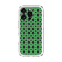 スリムプロテクションプレミアムケース with MagSafe［ Shower Dot - Green ］