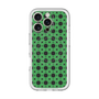 スリムプロテクションプレミアムケース with MagSafe［ Shower Dot - Green ］