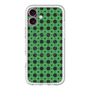 スリムプロテクションプレミアムケース with MagSafe［ Shower Dot - Green ］