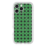 スリムプロテクションプレミアムケース with MagSafe［ Shower Dot - Green ］