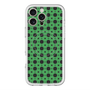 スリムプロテクションプレミアムケース with MagSafe［ Shower Dot - Green ］