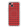 スリムプロテクションプレミアムケース with MagSafe［ Shower Dot - Red ］